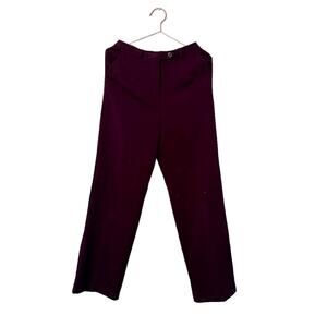 Sag Harbor stretch woman's size 6 petite berry dress pant trouser office